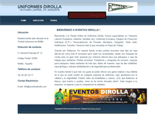 Tablet Screenshot of eventosdirolla.com